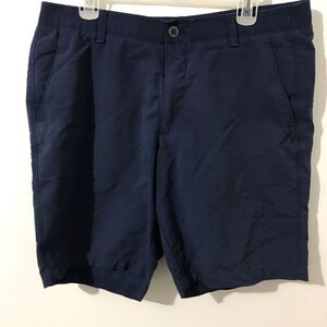 Under armor blue shorts With four pockets size 36       S121
